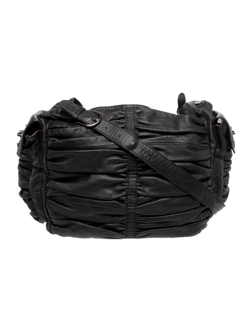 Couture Donald J Pliner Leather Shoulder Bag