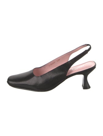 Couture Donald J Pliner Leather Slingback Pumps