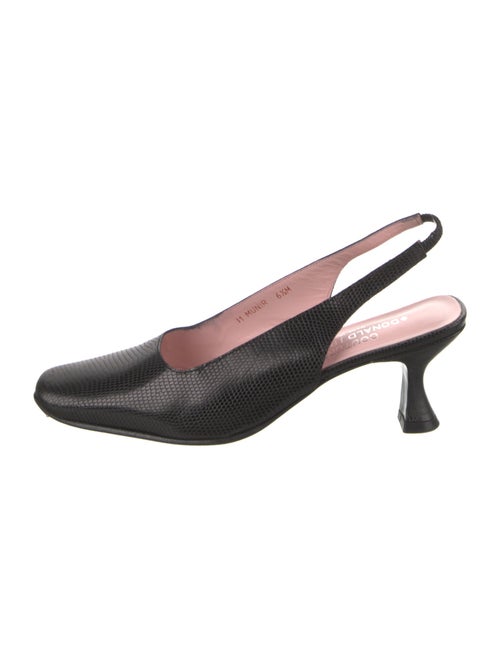 Couture Donald J Pliner Leather Slingback Pumps