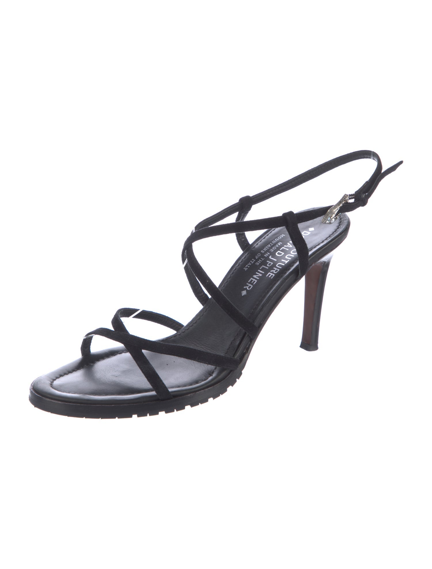 Couture Donald J Pliner Leather Slingback Sandals