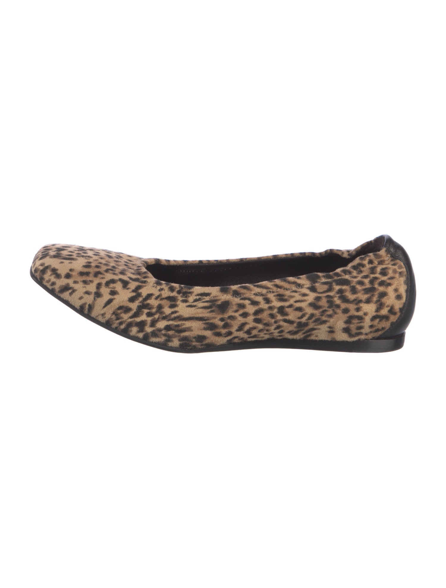 Couture Donald J Pliner Suede Animal Print Flats
