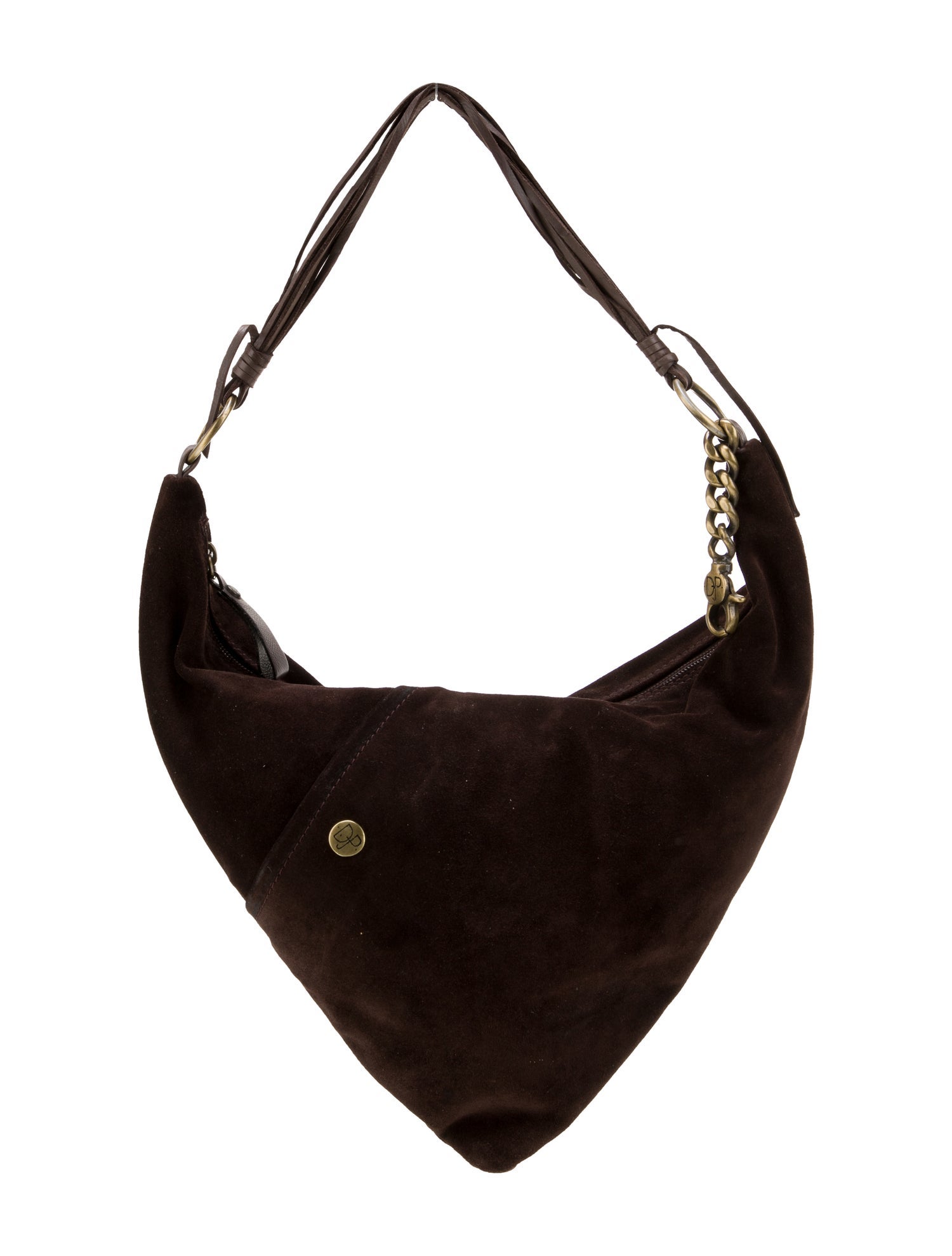 Couture Donald J Pliner Suede Shoulder Bag
