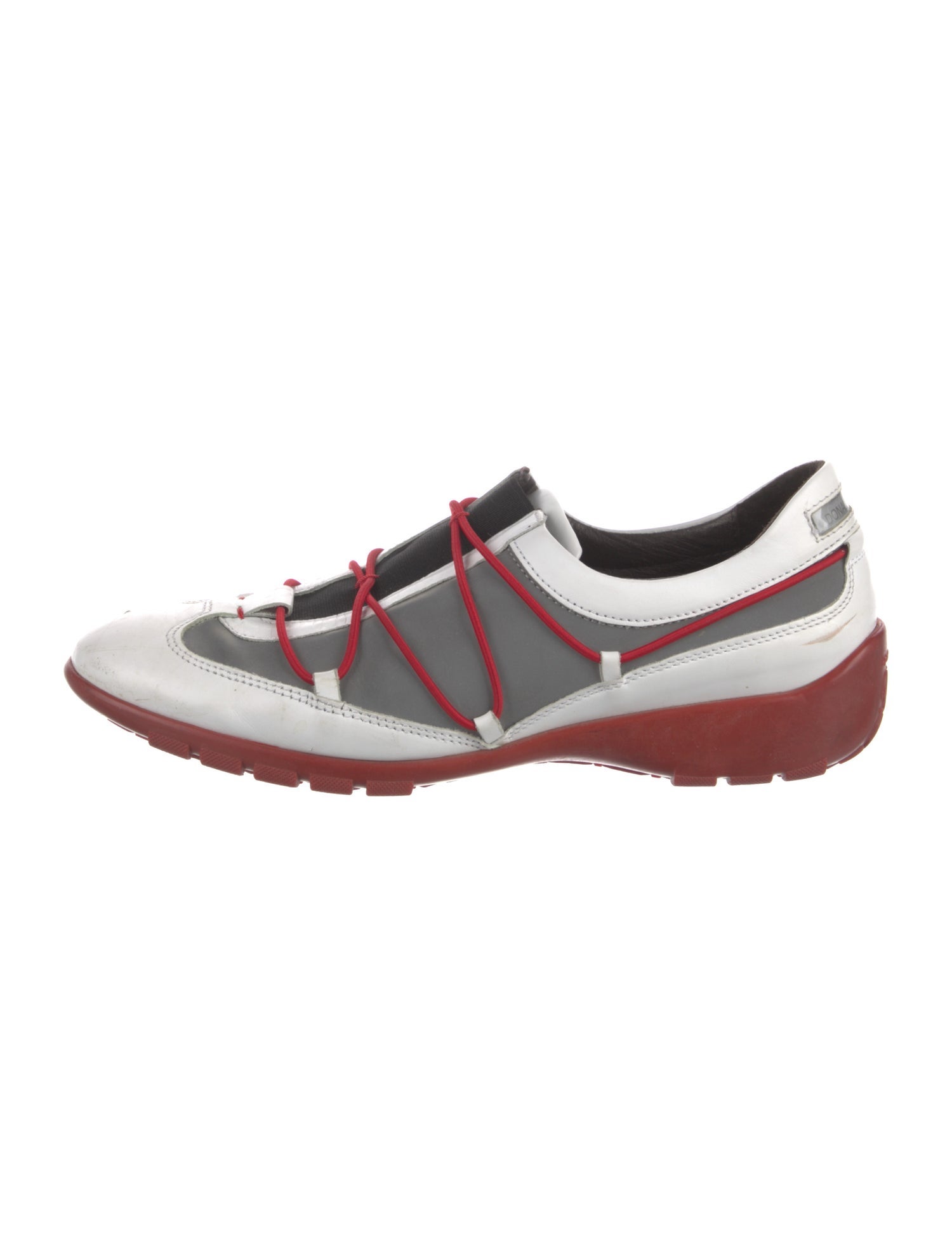 Couture Donald J Pliner Leather Printed Sneakers