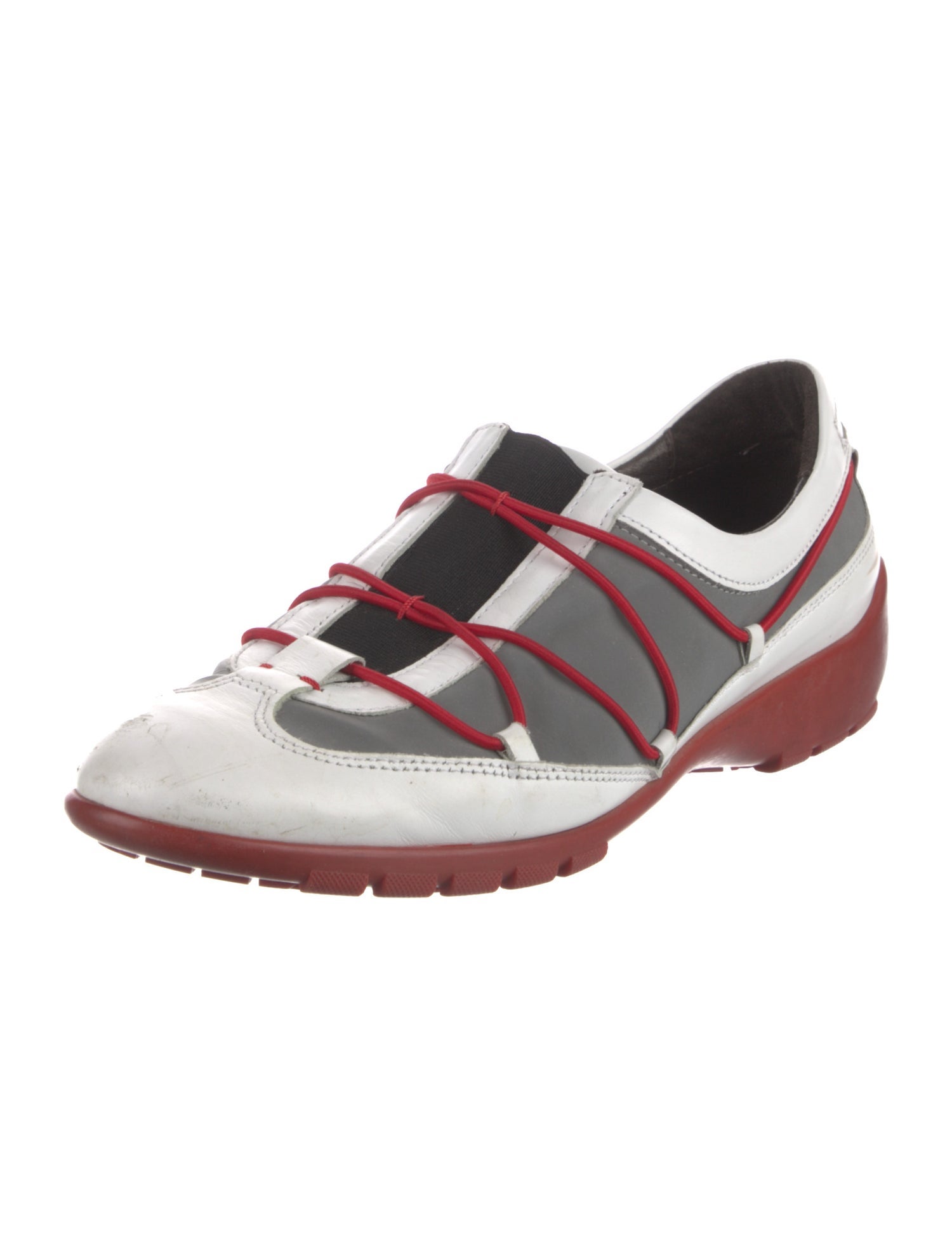 Couture Donald J Pliner Leather Printed Sneakers