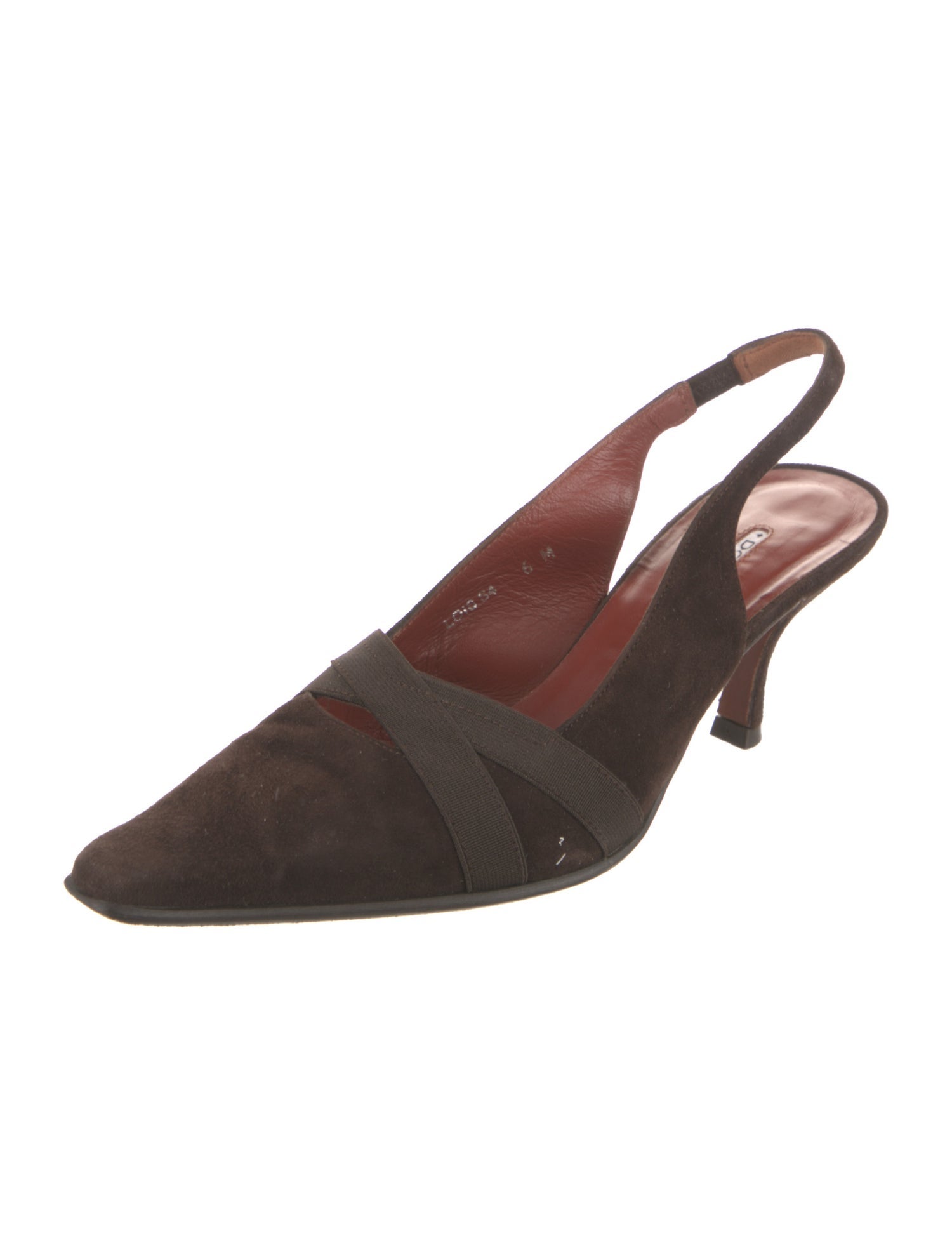 Couture Donald J Pliner Suede Slingback Pumps