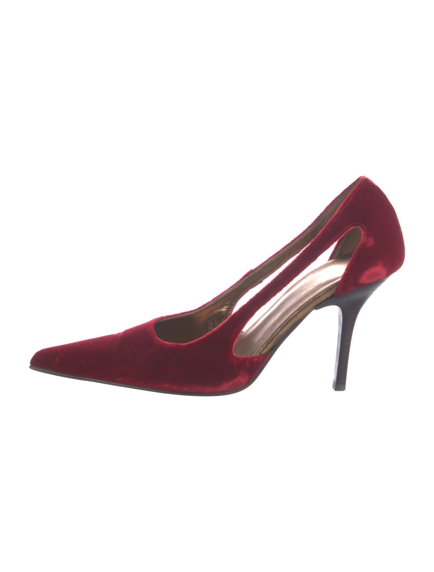 Couture Donald J Pliner Velvet D'Orsay Pumps