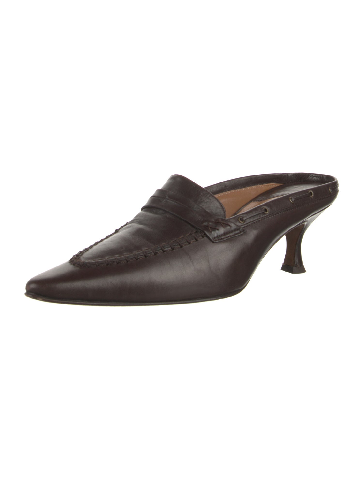 Couture Donald J Pliner Leather Mules