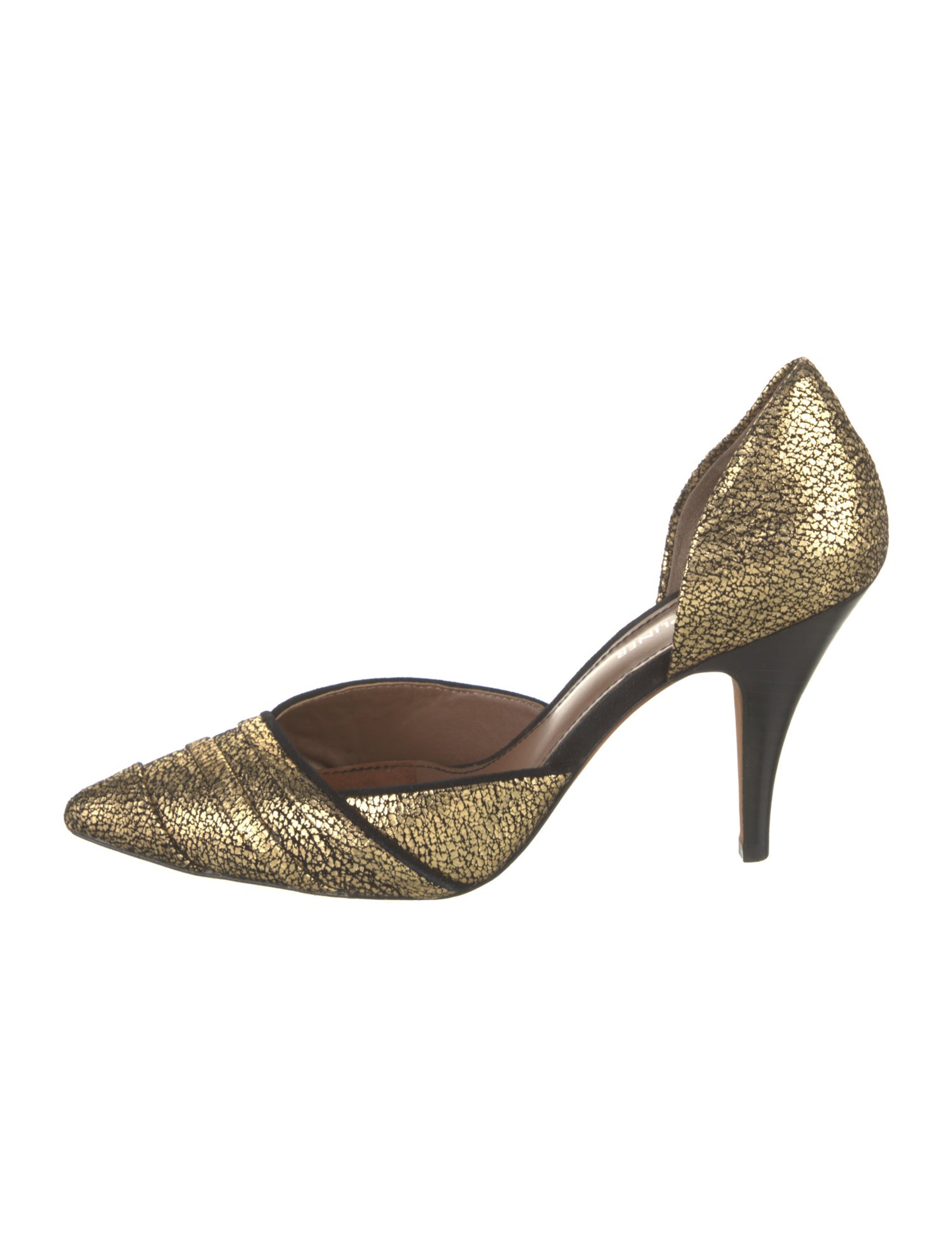 Leather D'Orsay Pumps