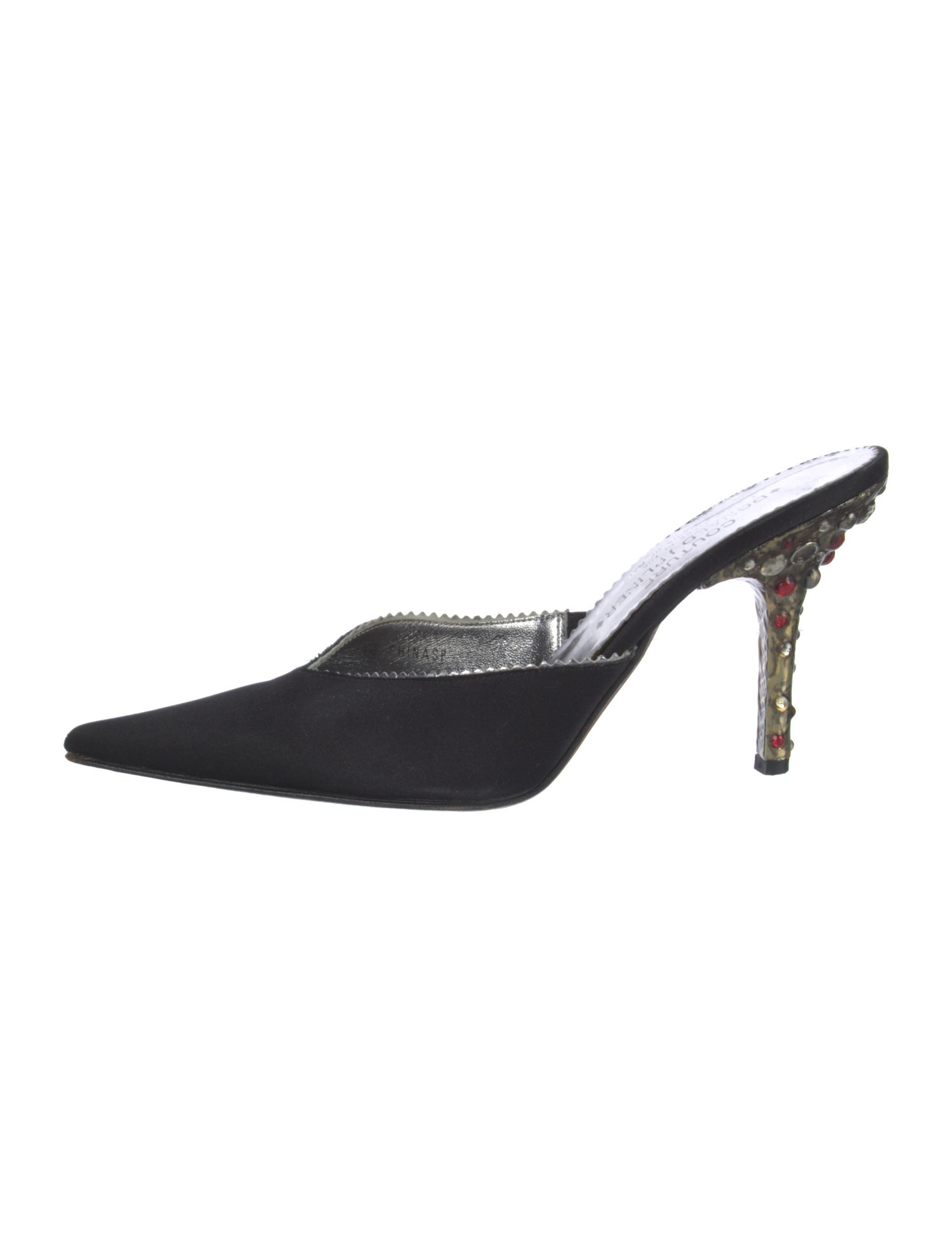 Couture Donald J Pliner Satin Mules