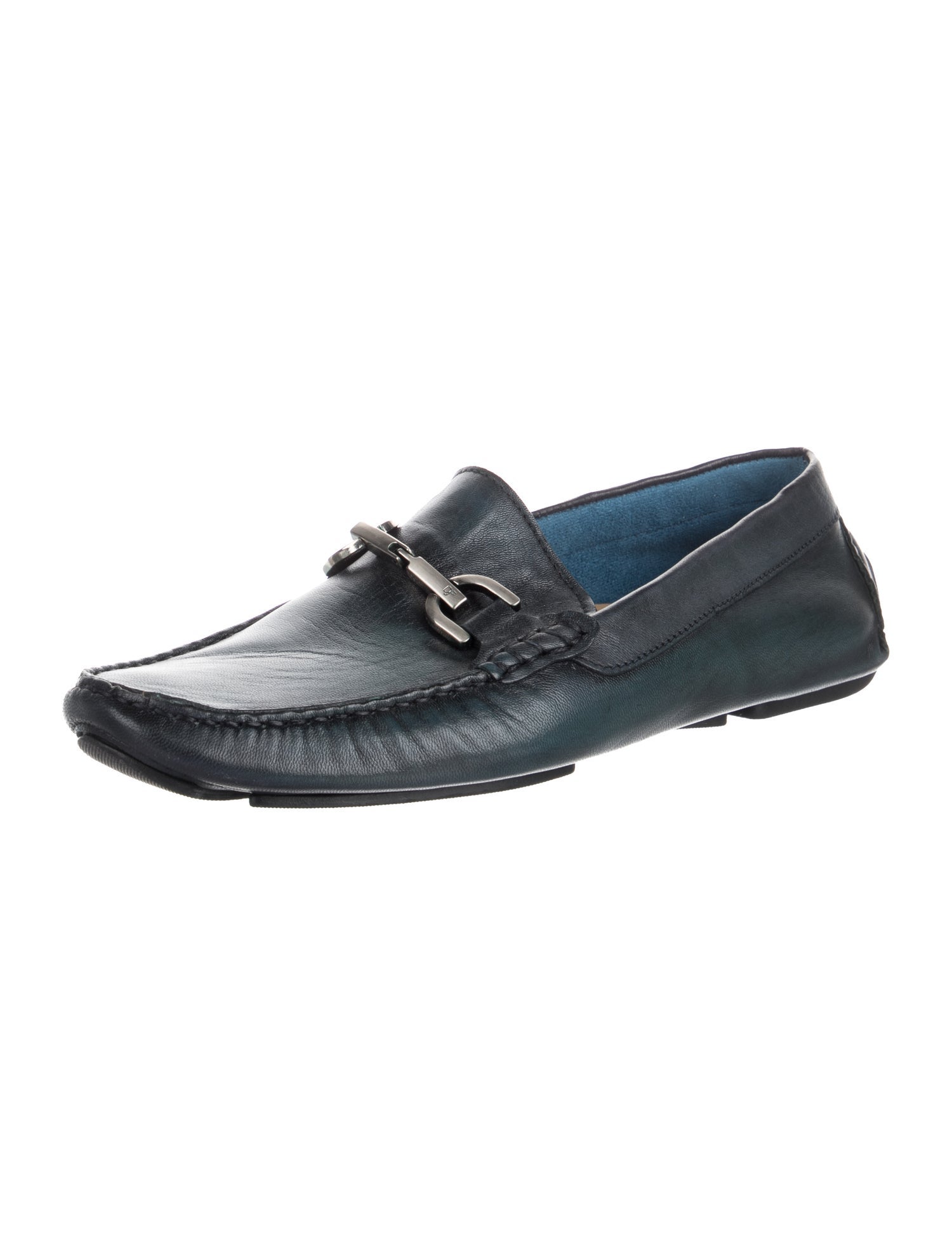 Couture Donald J Pliner Leather Drivers