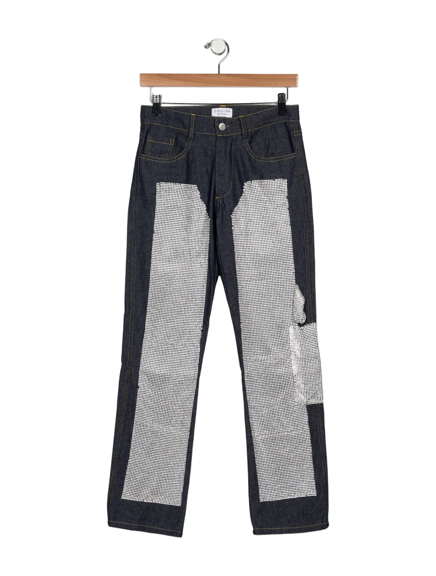 Collina Strada x Charlie Engman Mid-Rise Straight Leg Jeans
