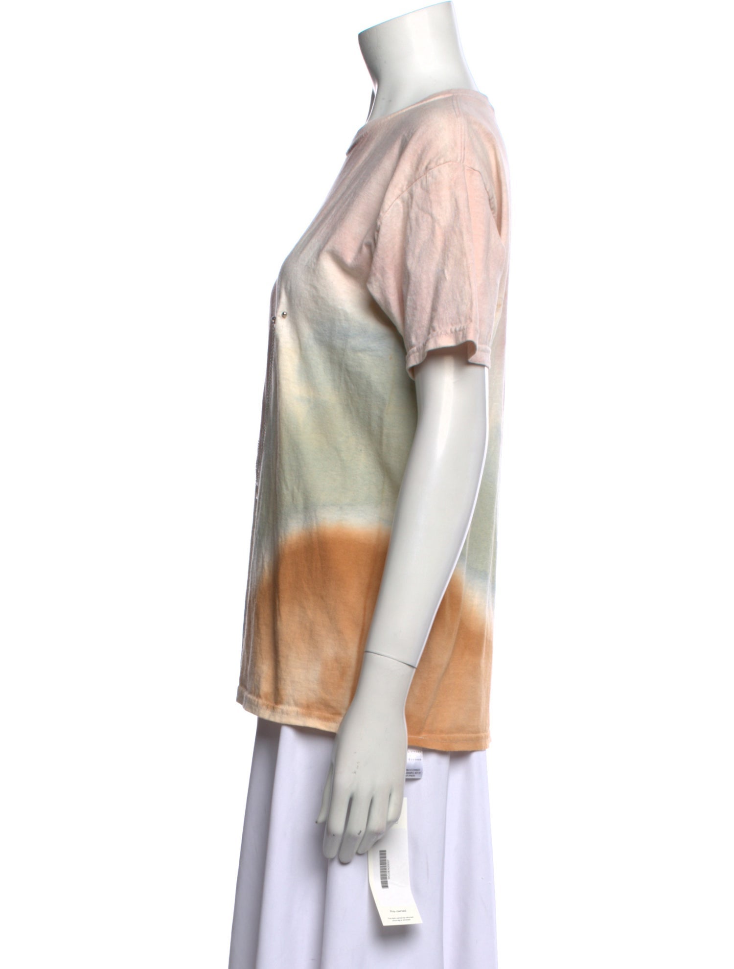 Collina Strada x Charlie Engman Tie-Dye Print Crew Neck T-Shirt