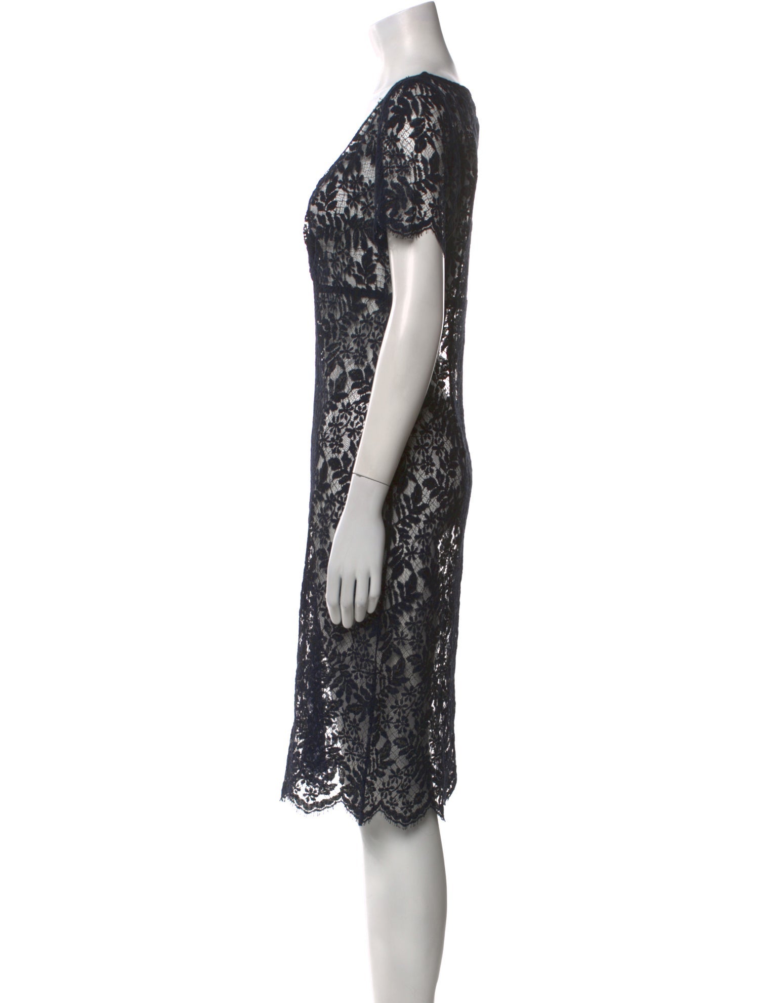 Colette Lace Knee-Length Dress