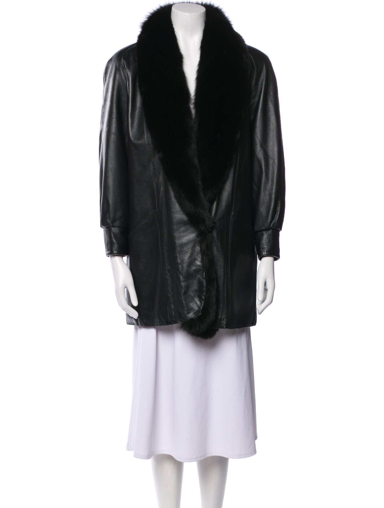 Ceresnie & Offen Furs Faux Fur Coat