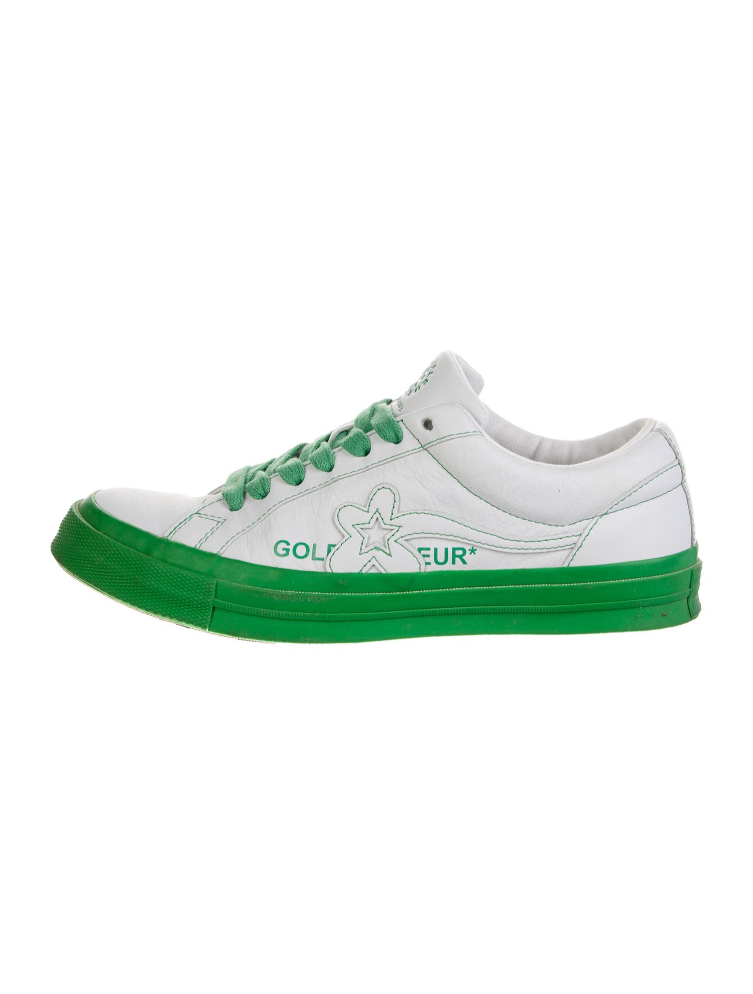 Converse x GOLF le FLEUR Leather Printed Sneakers