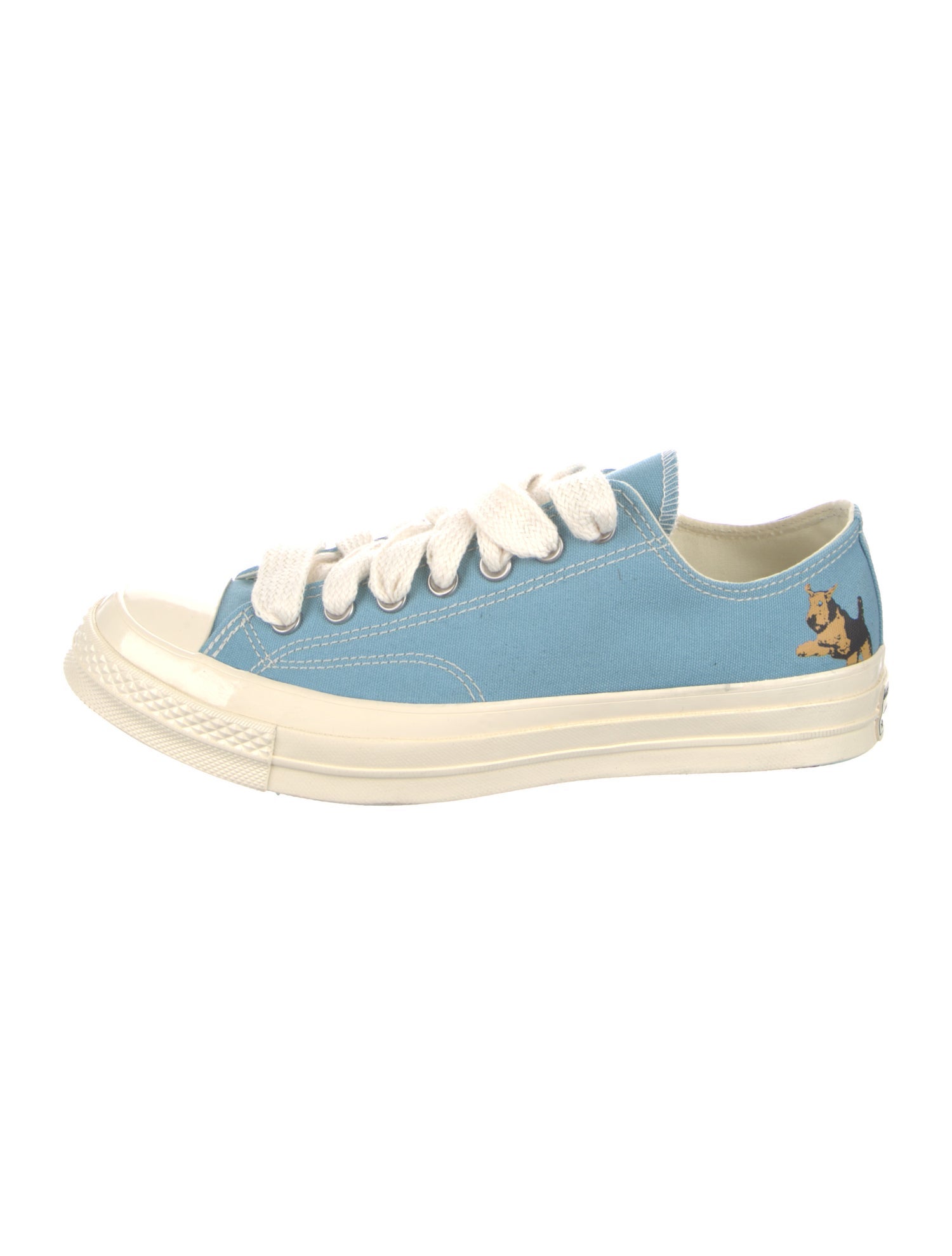Converse x GOLF le FLEUR Suede Colorblock Pattern Sneakers
