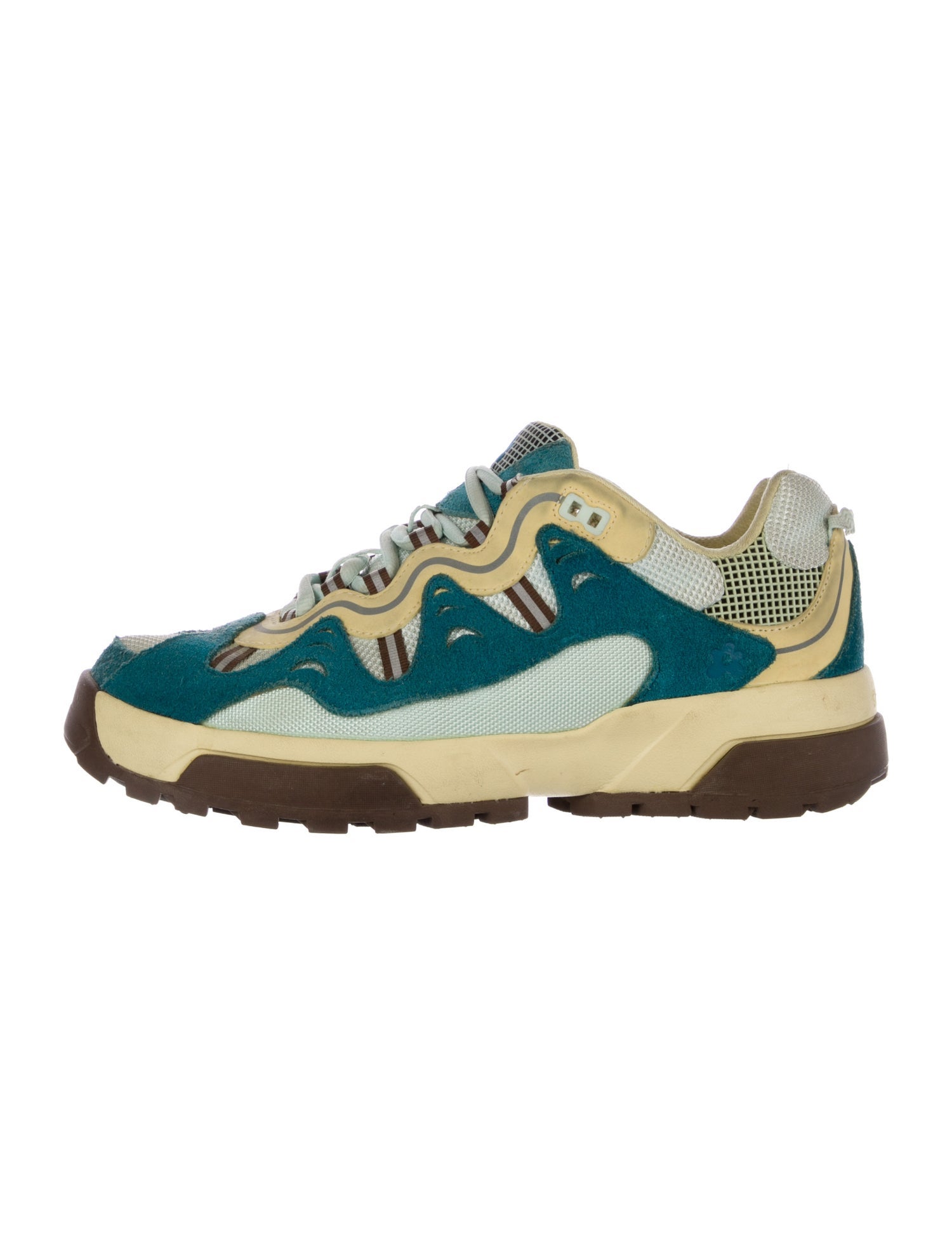Converse x GOLF le FLEUR Suede Colorblock Pattern Athletic Sneakers