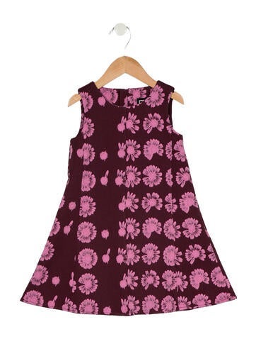 Jonathan Cohen Sizes 2-6 TRR x Pink Jacquard Panel Dress 5