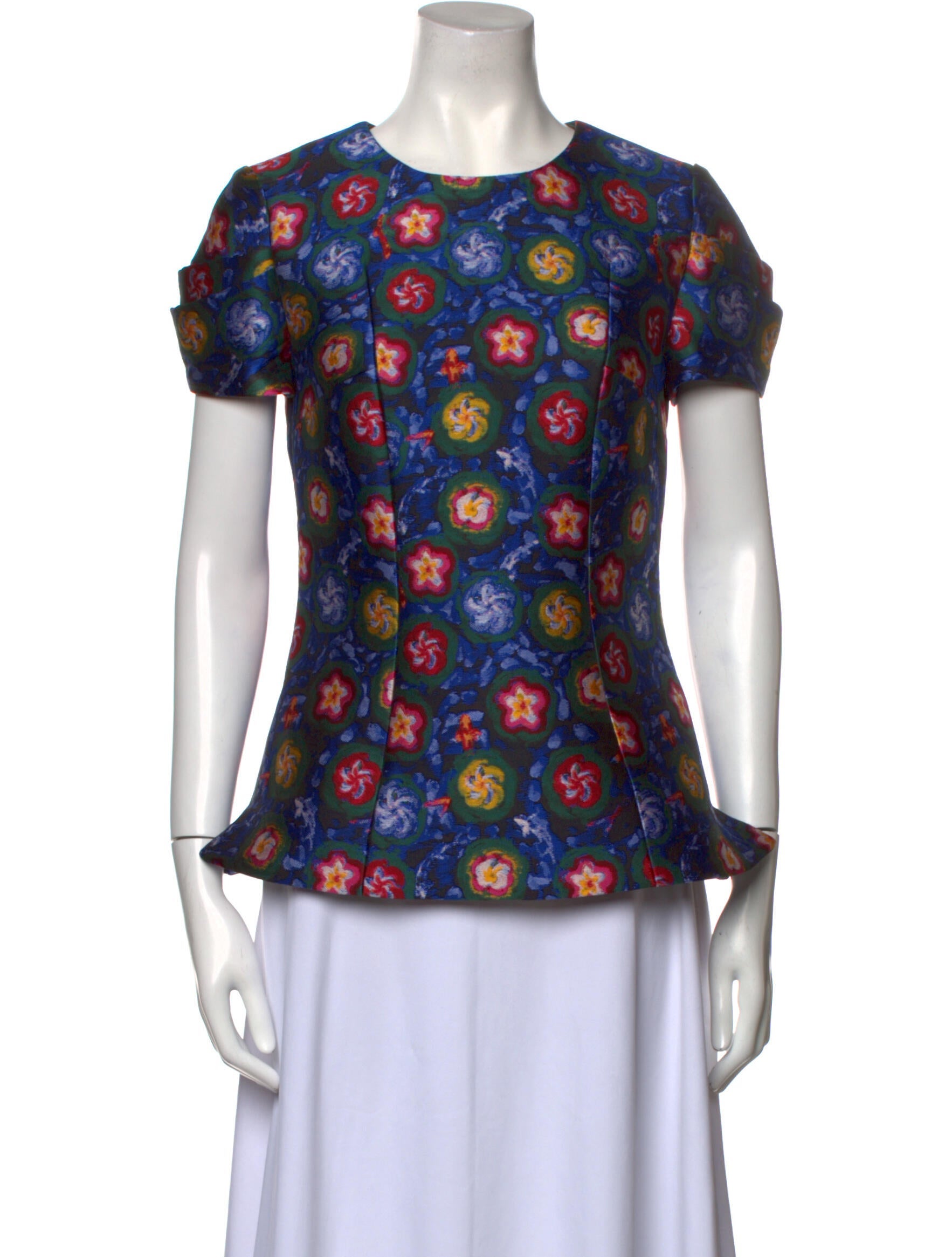 Jonathan Cohen Printed Crew Neck T-Shirt