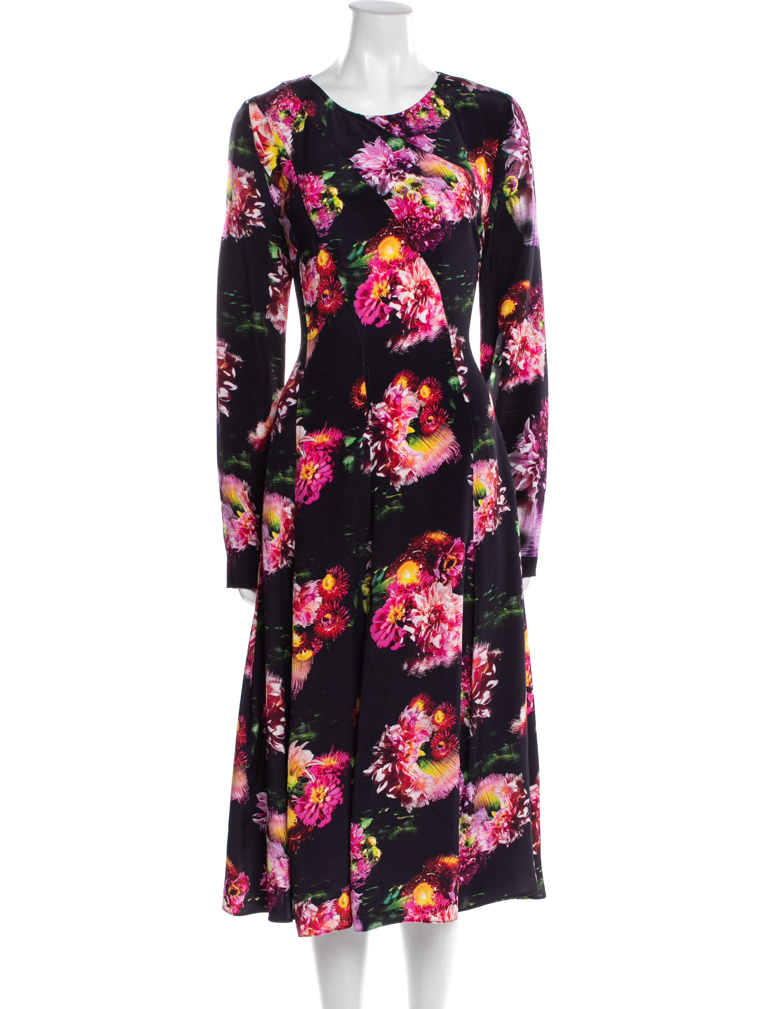 Jonathan Cohen Silk Midi Length Dress w/ Tags