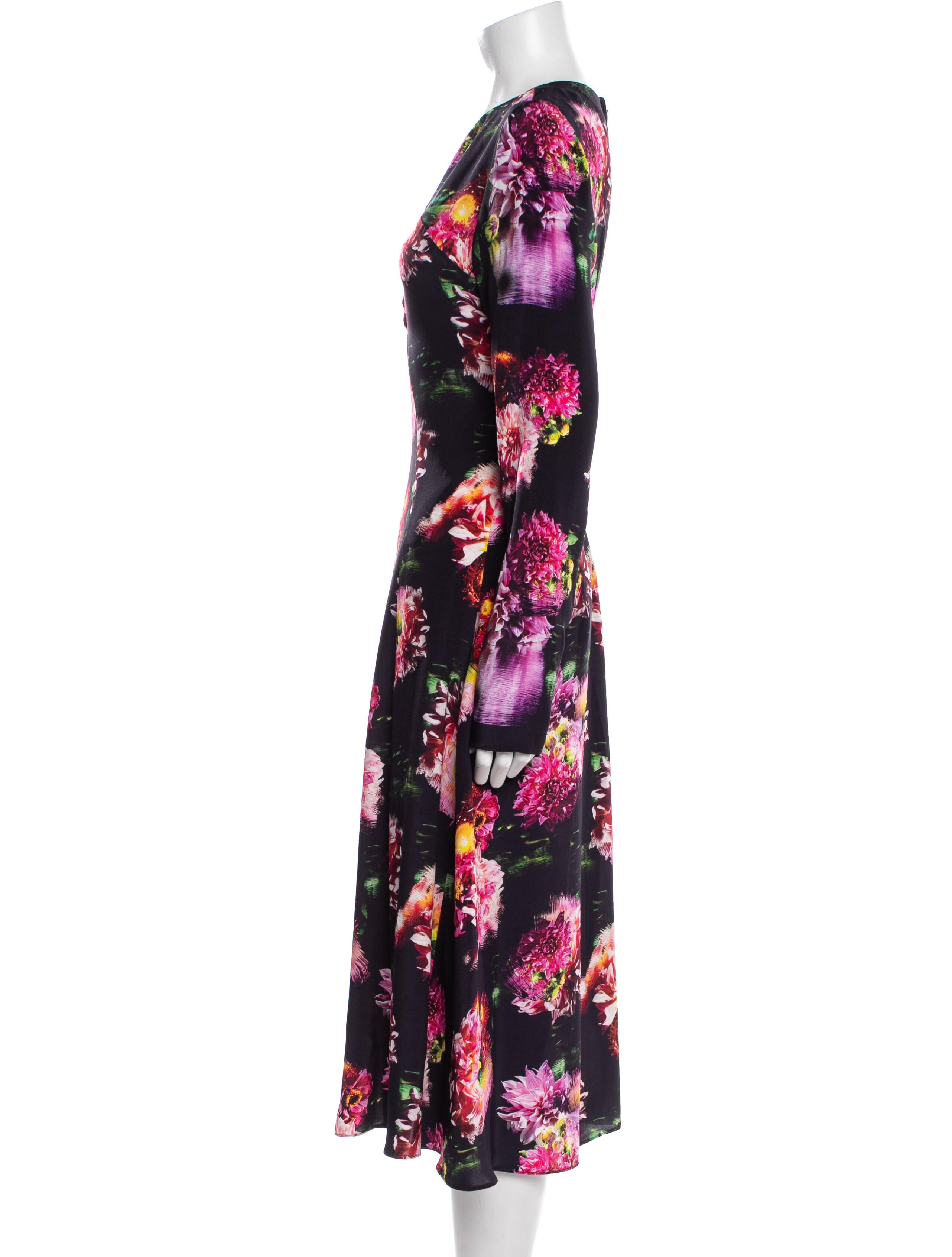 Jonathan Cohen Silk Midi Length Dress w/ Tags