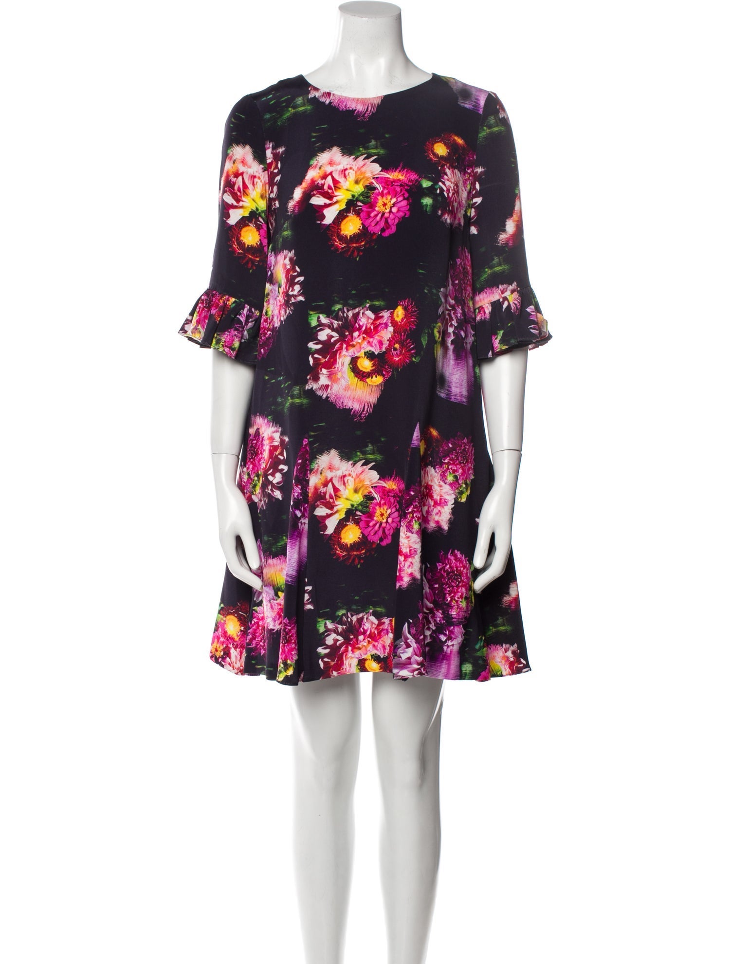 Jonathan Cohen Silk Mini Dress