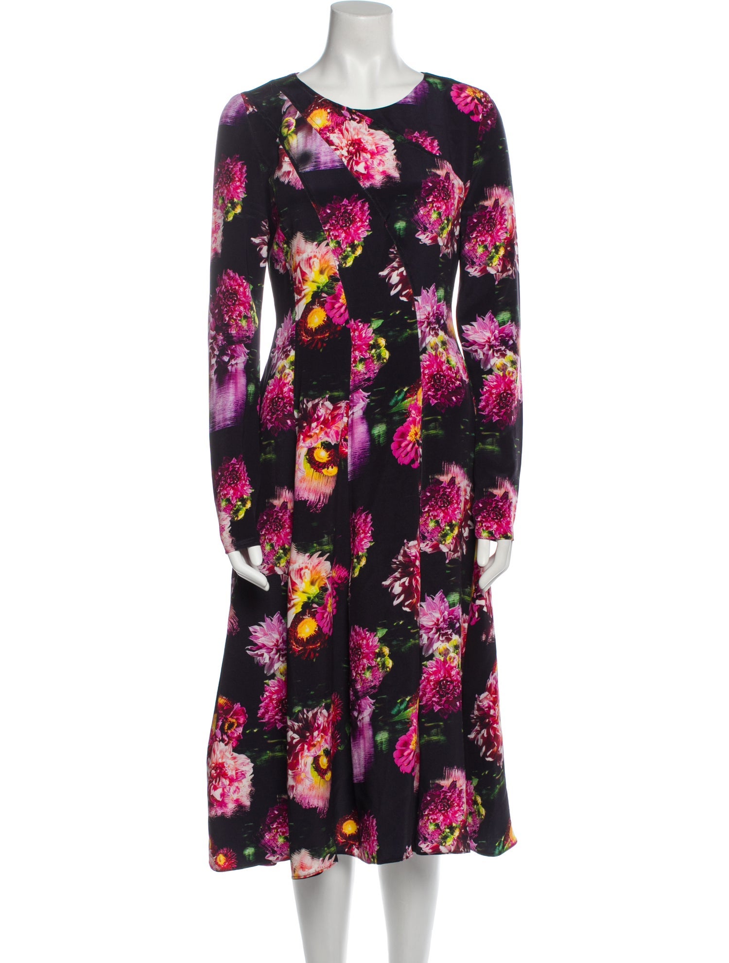 Jonathan Cohen Silk Midi Length Dress w/ Tags