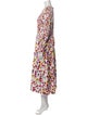 Jonathan Cohen Silk Long Dress