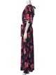 Jonathan Cohen Silk Long Dress