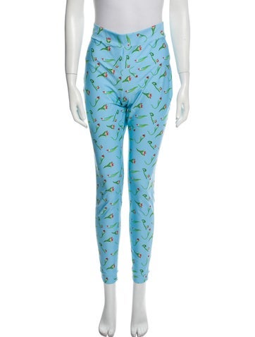 Jonathan Cohen Pants Floral Print Skinny Leg S