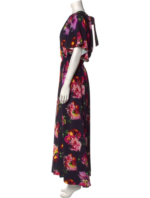 Jonathan Cohen Silk Long Dress