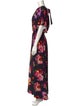 Jonathan Cohen Silk Long Dress