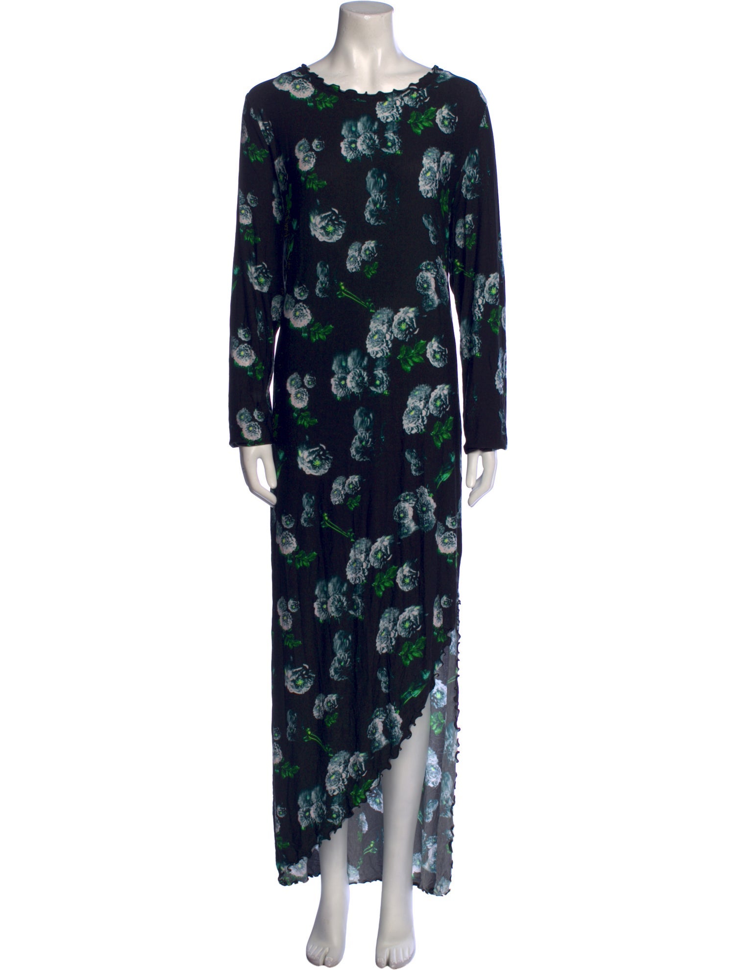 Jonathan Cohen Floral Print Long Dress w/ Tags