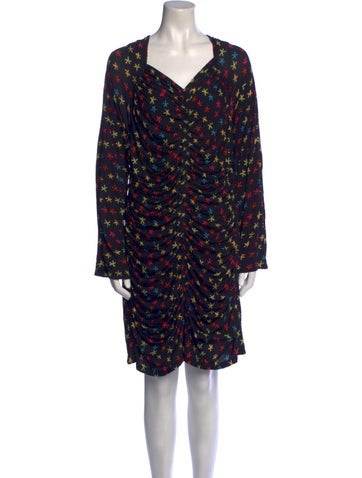 Jonathan Cohen Dresses Printed Knee-Length Dress 5XL