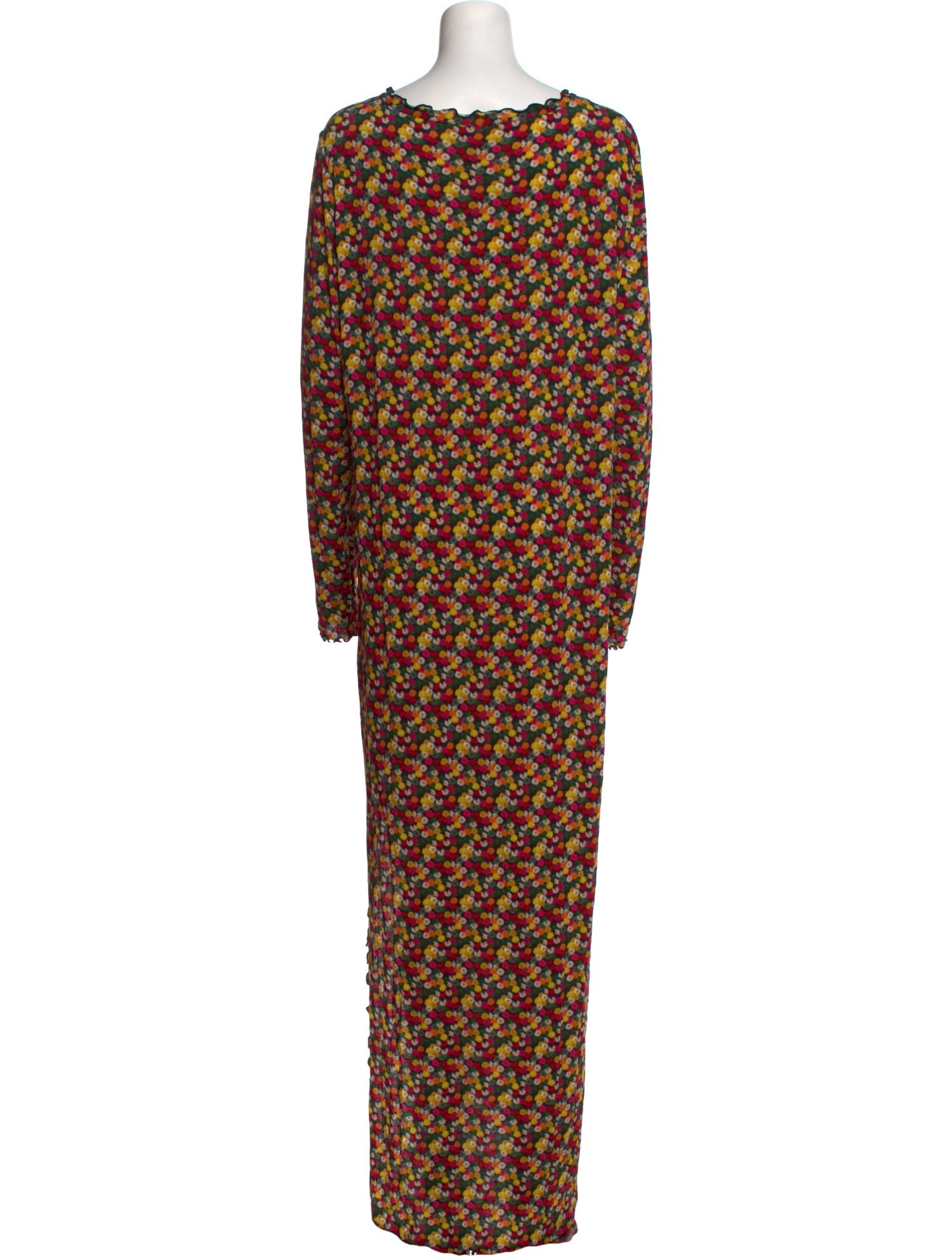 Jonathan Cohen Floral Print Long Dress