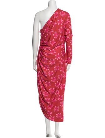 Jonathan Cohen Floral Print Long Dress