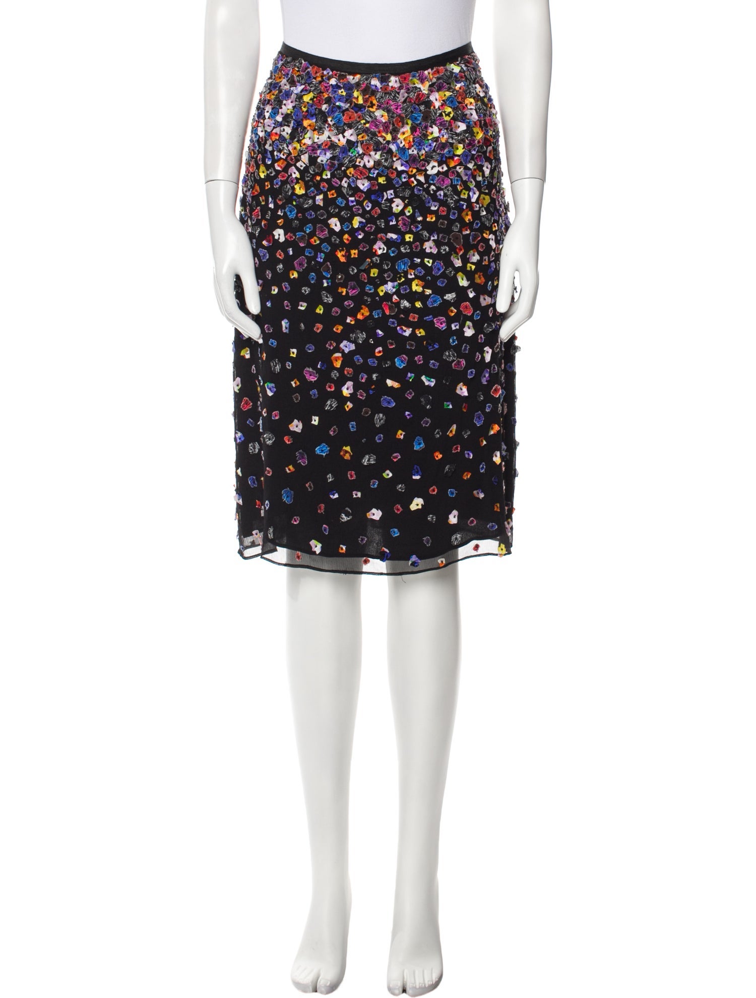 Jonathan Cohen Printed Knee-Length Skirt