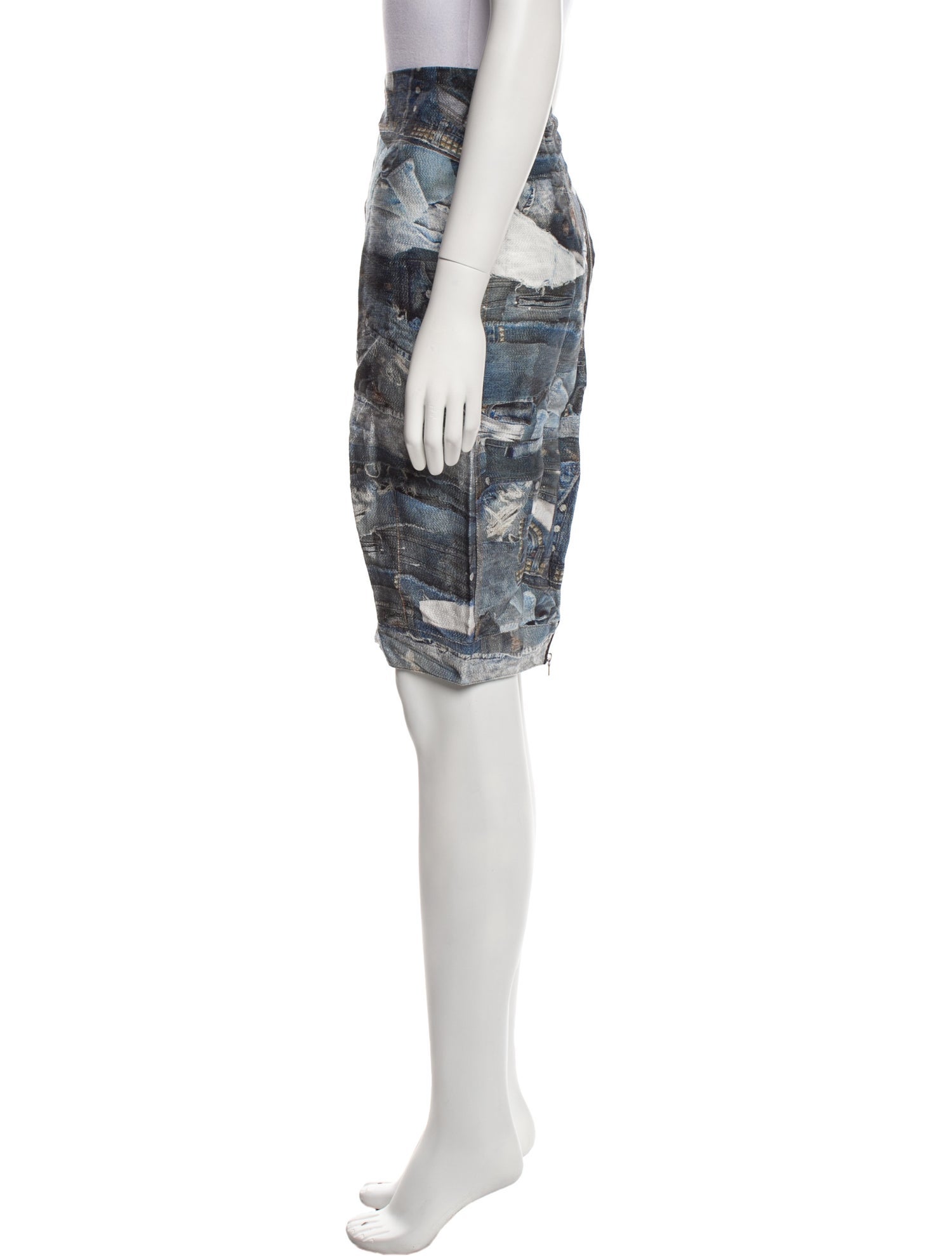 Jonathan Cohen Printed Knee-Length Skirt