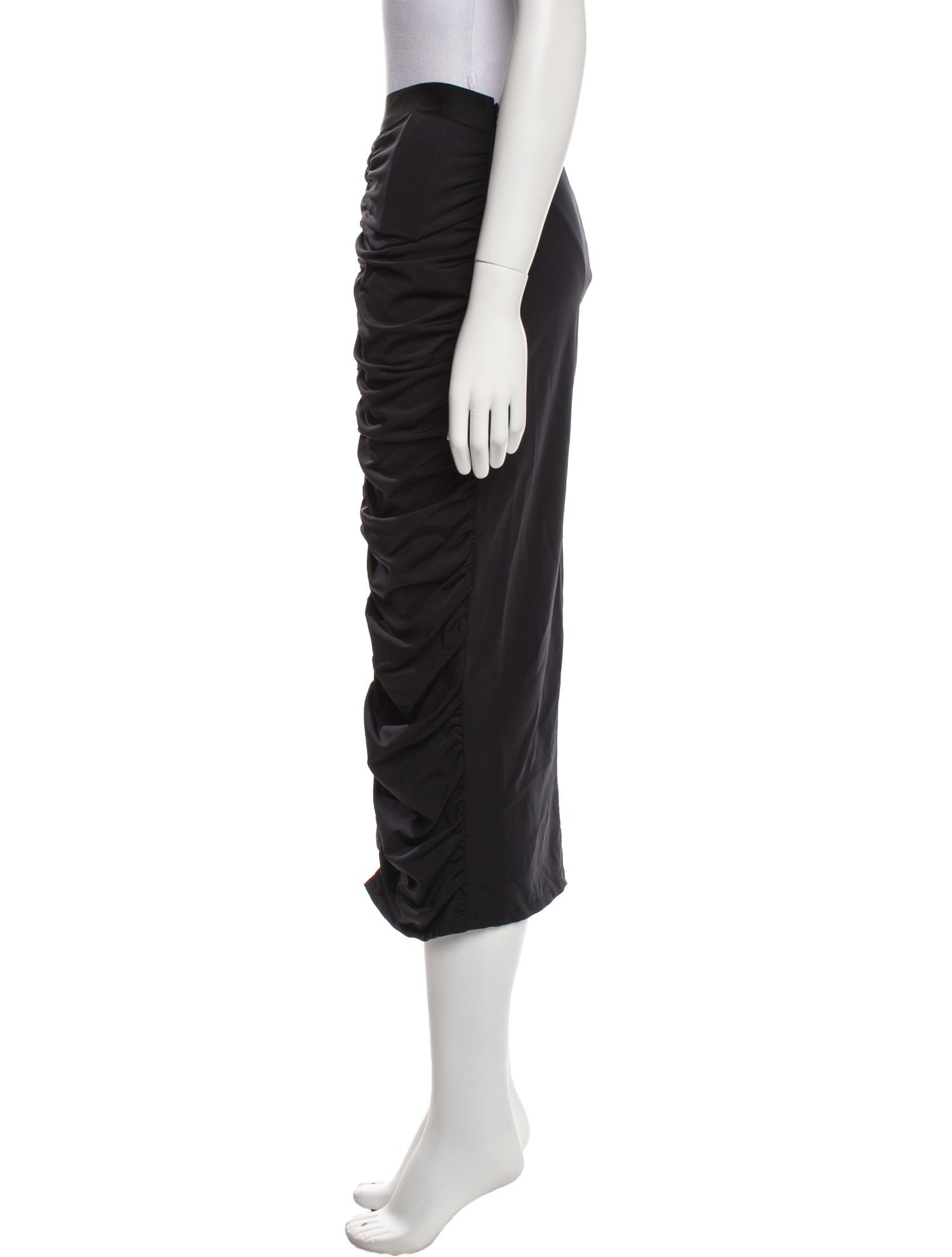 Jonathan Cohen Pleated Accents Midi Length Skirt