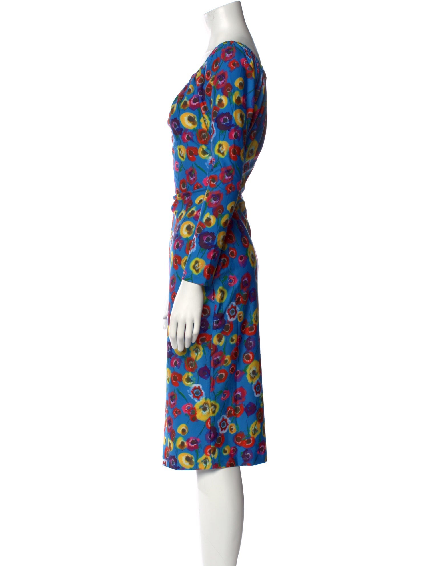Jonathan Cohen Printed Midi Length Dress w/ Tags