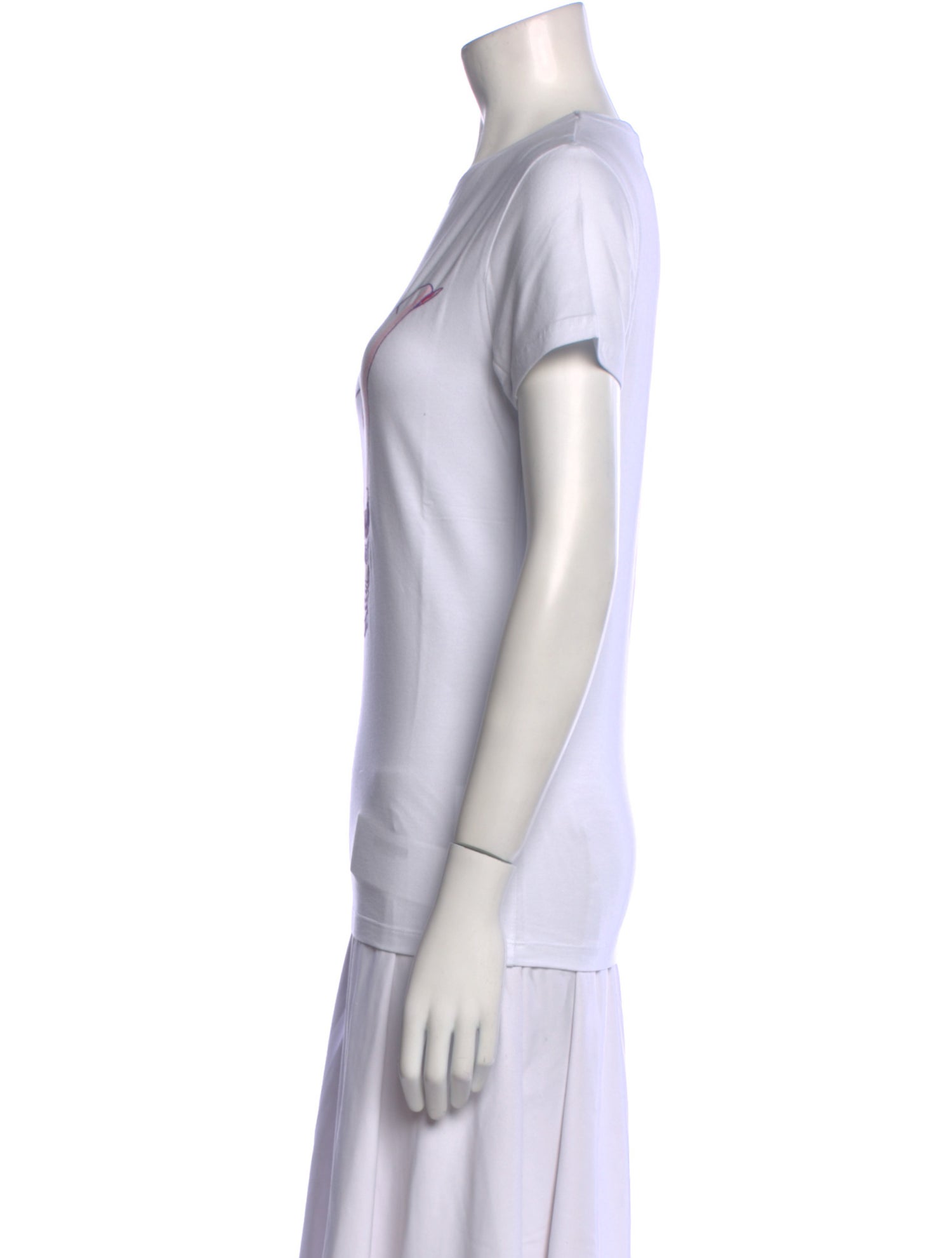 Jonathan Cohen Graphic Print Crew Neck T-Shirt w/ Tags