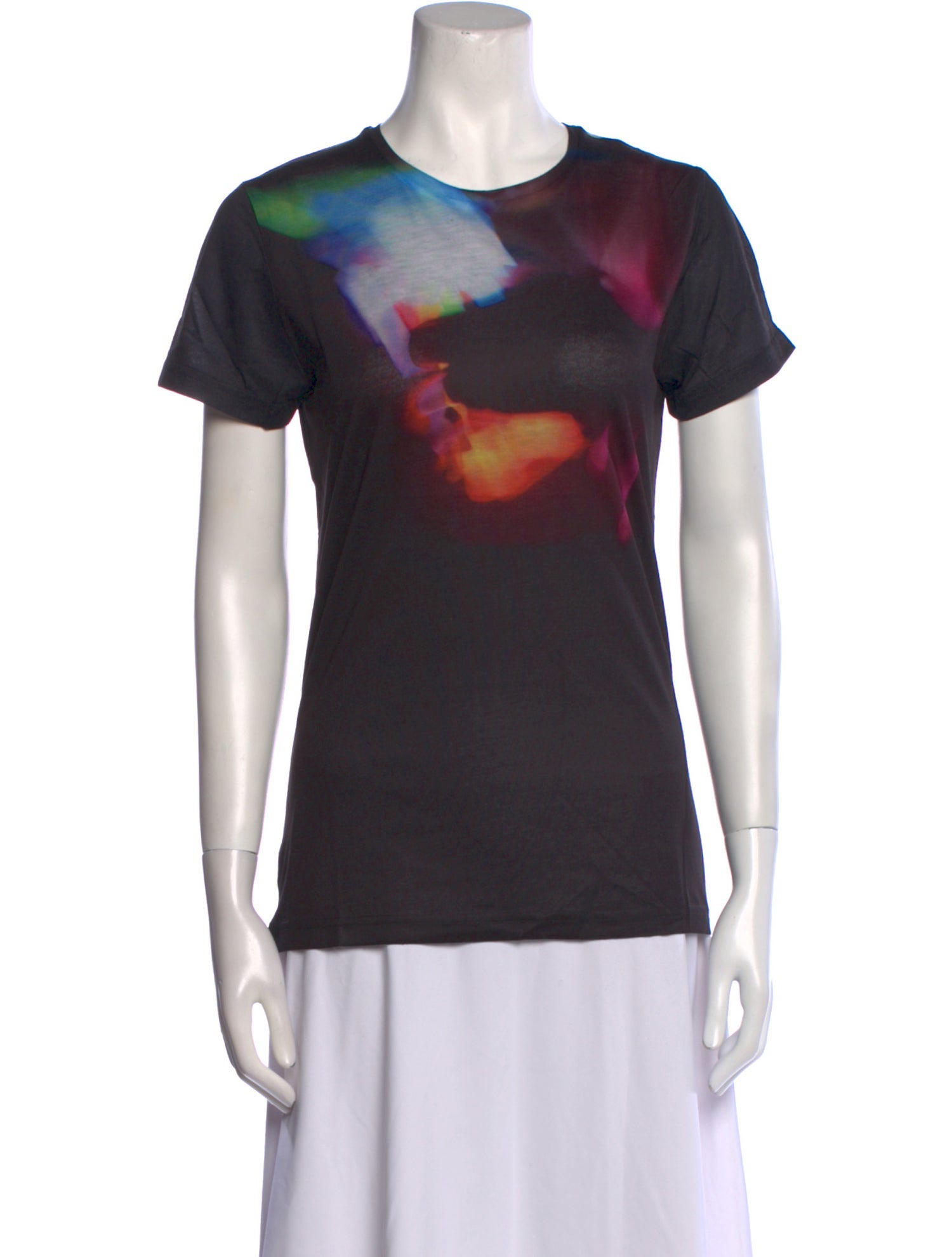 Jonathan Cohen Tie-Dye Print Crew Neck T-Shirt