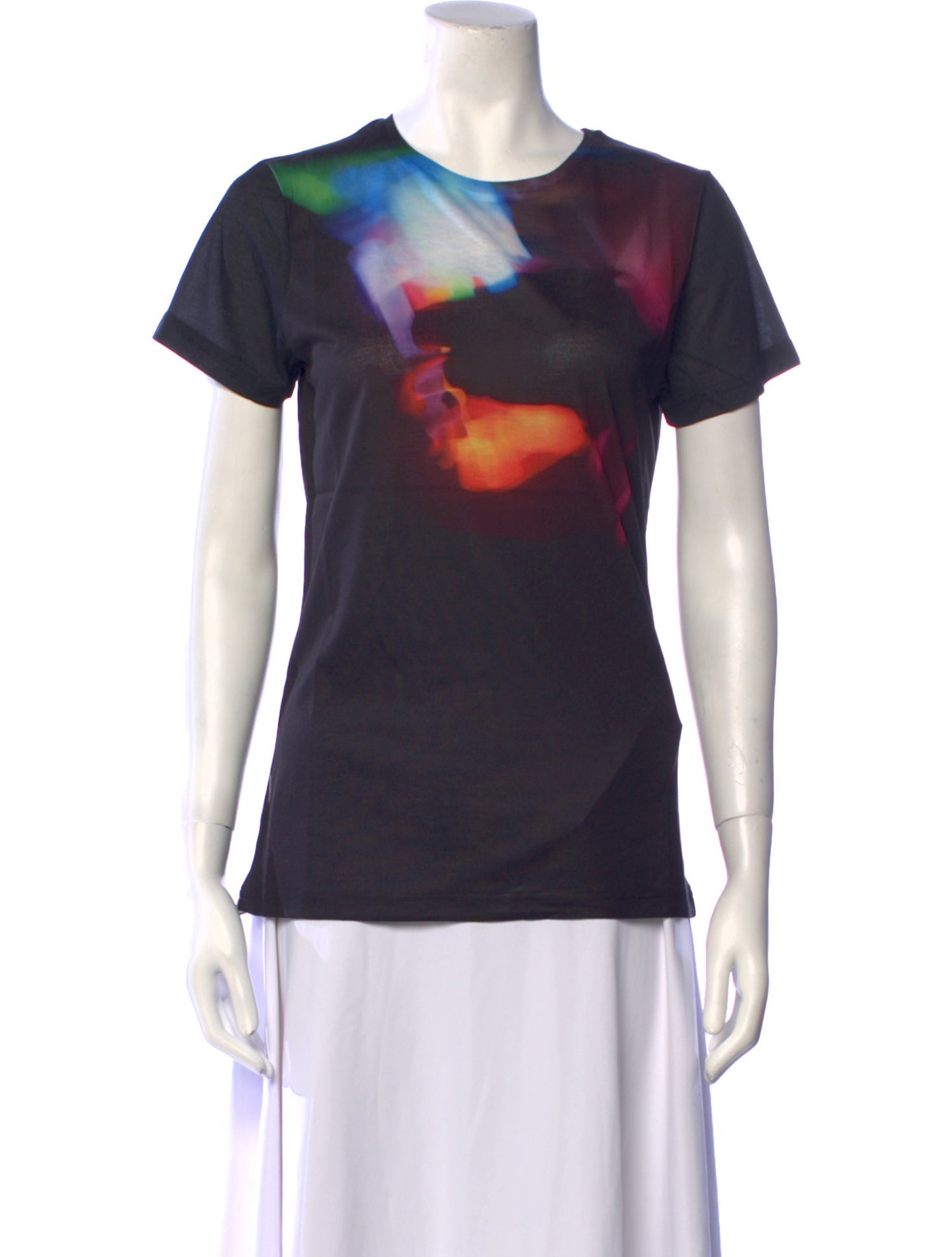 Jonathan Cohen Graphic Print Crew Neck T-Shirt w/ Tags