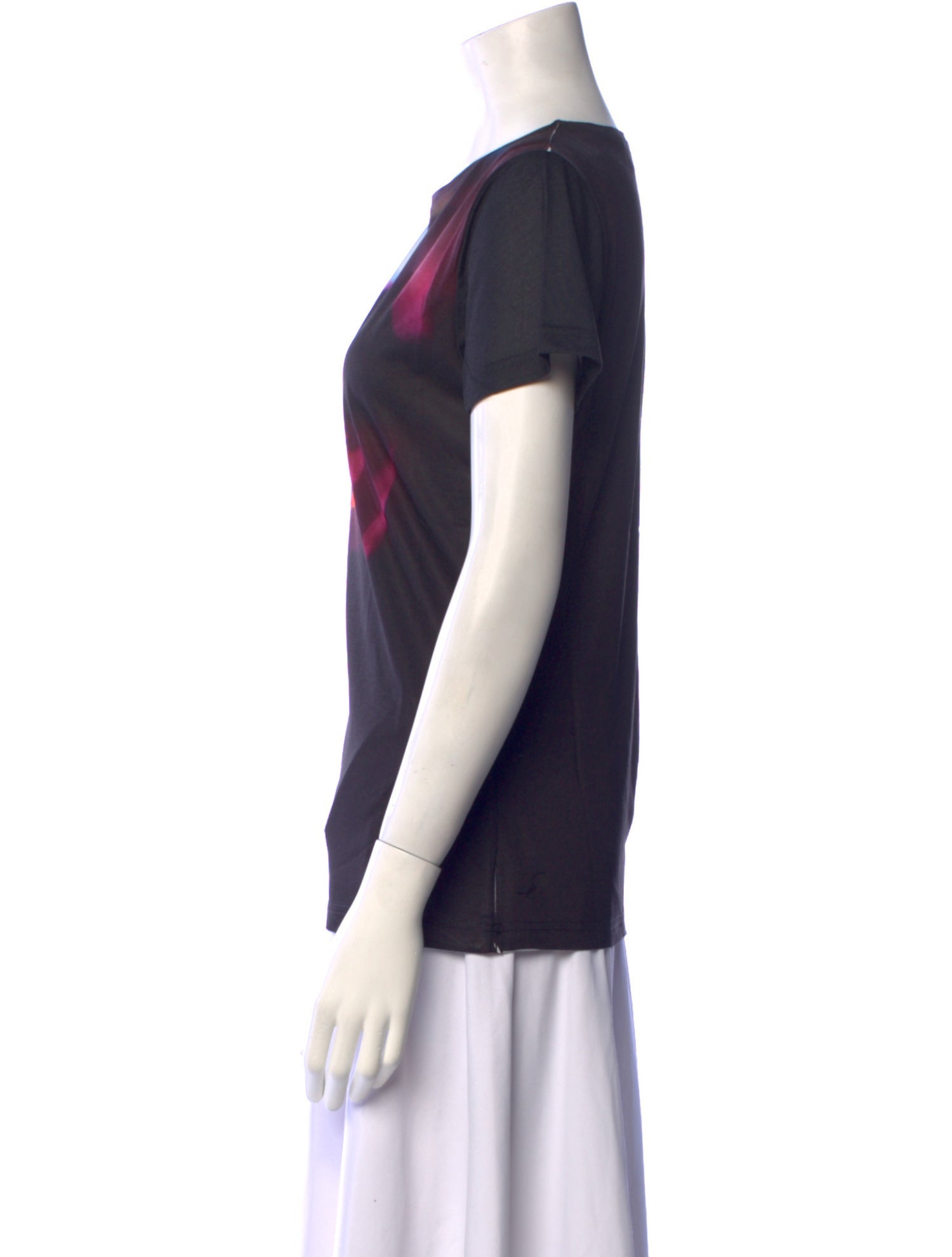 Jonathan Cohen Tie-Dye Print Crew Neck T-Shirt w/ Tags