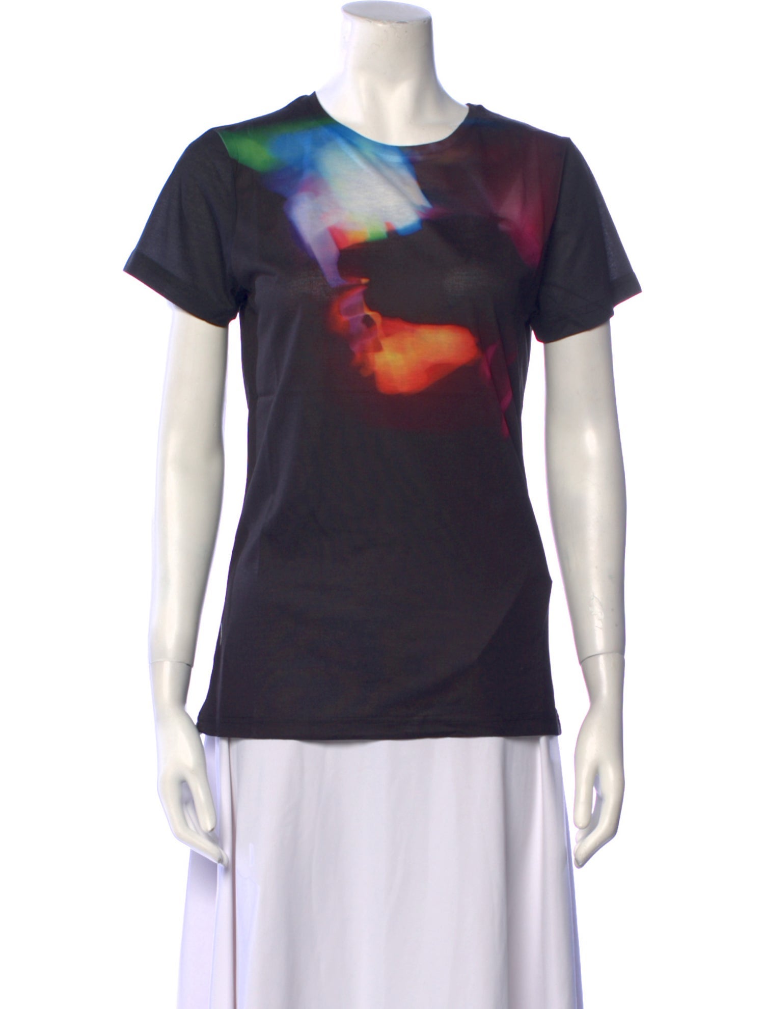 Jonathan Cohen Printed Crew Neck T-Shirt w/ Tags