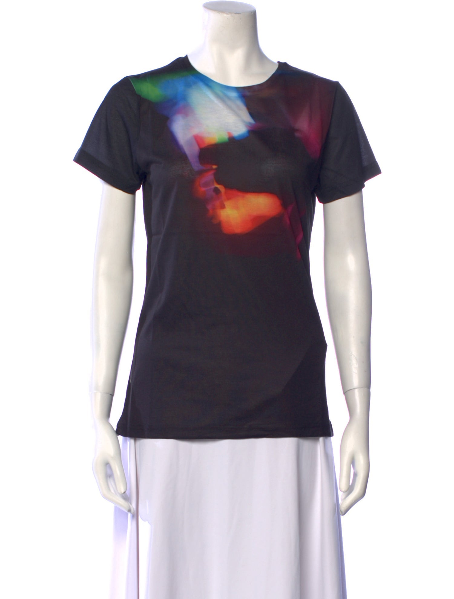 Jonathan Cohen Printed Crew Neck T-Shirt w/ Tags