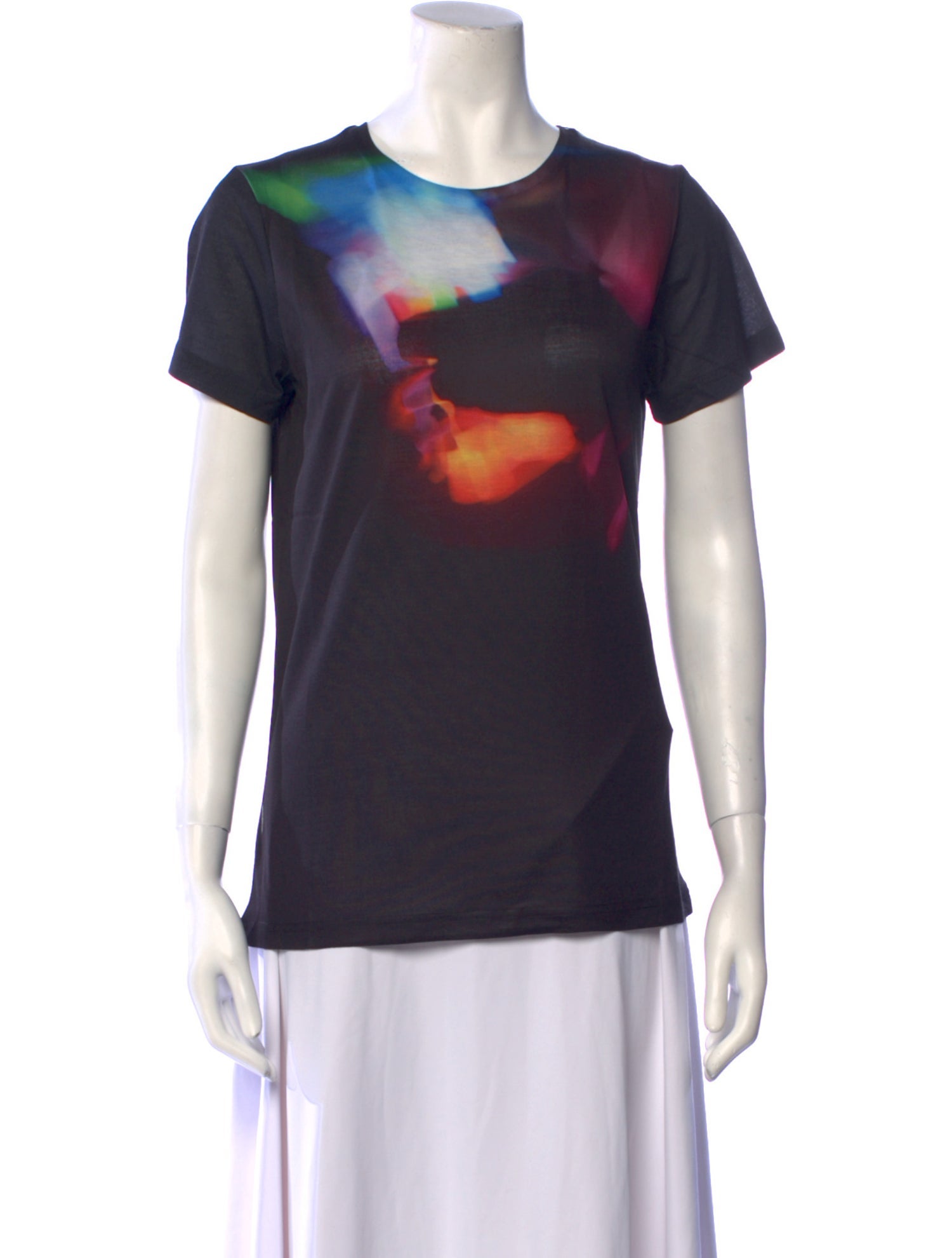 Jonathan Cohen Graphic Print Crew Neck T-Shirt w/ Tags