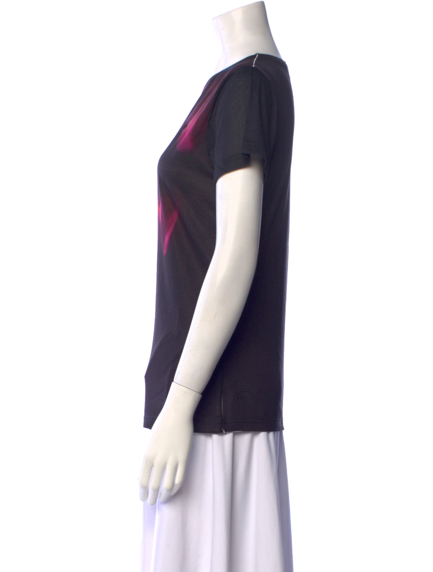 Jonathan Cohen Graphic Print Crew Neck T-Shirt w/ Tags