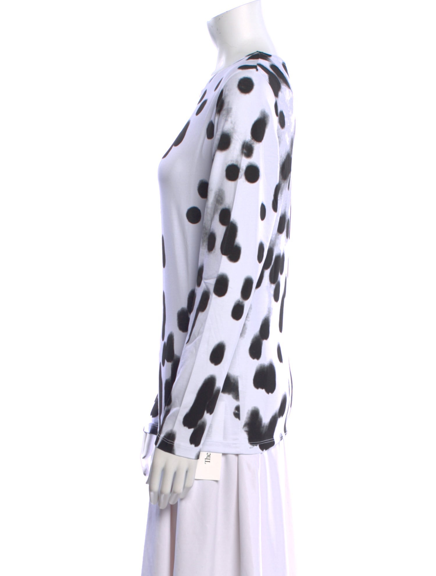 Jonathan Cohen Printed Crew Neck Sweatshirt w/ Tags