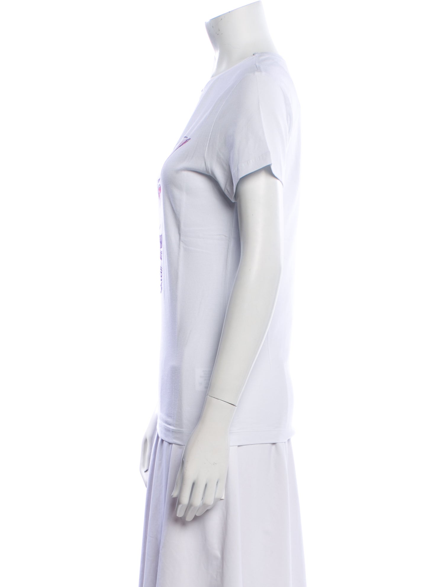 Jonathan Cohen Graphic Print Crew Neck T-Shirt w/ Tags